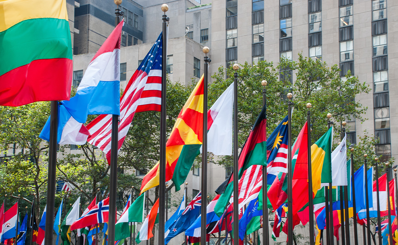 upstate-international-flag-building